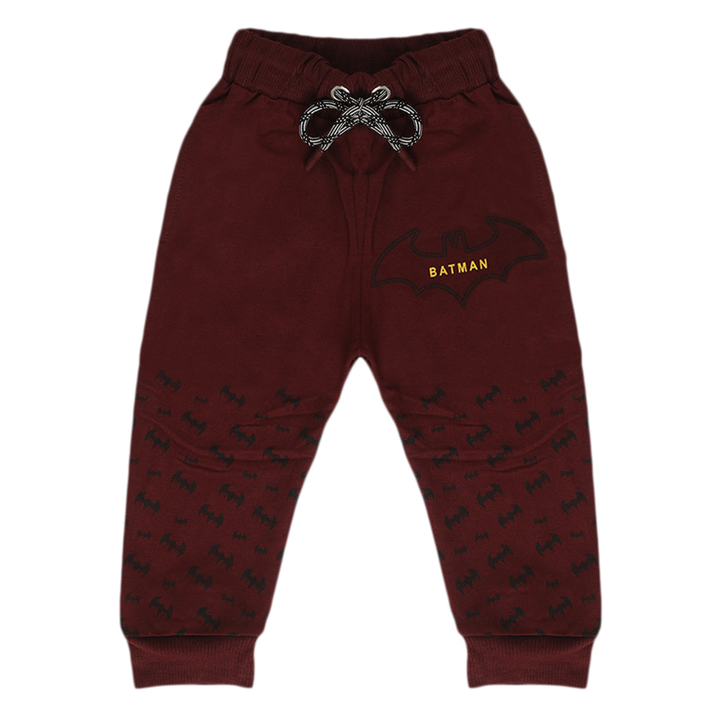 Boys Terry Trouser - Maroon, Boys Pants, Chase Value, Chase Value