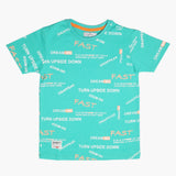 Eminent Boys Half Sleeves T-Shirt - Green, Boys T-Shirts, Eminent, Chase Value