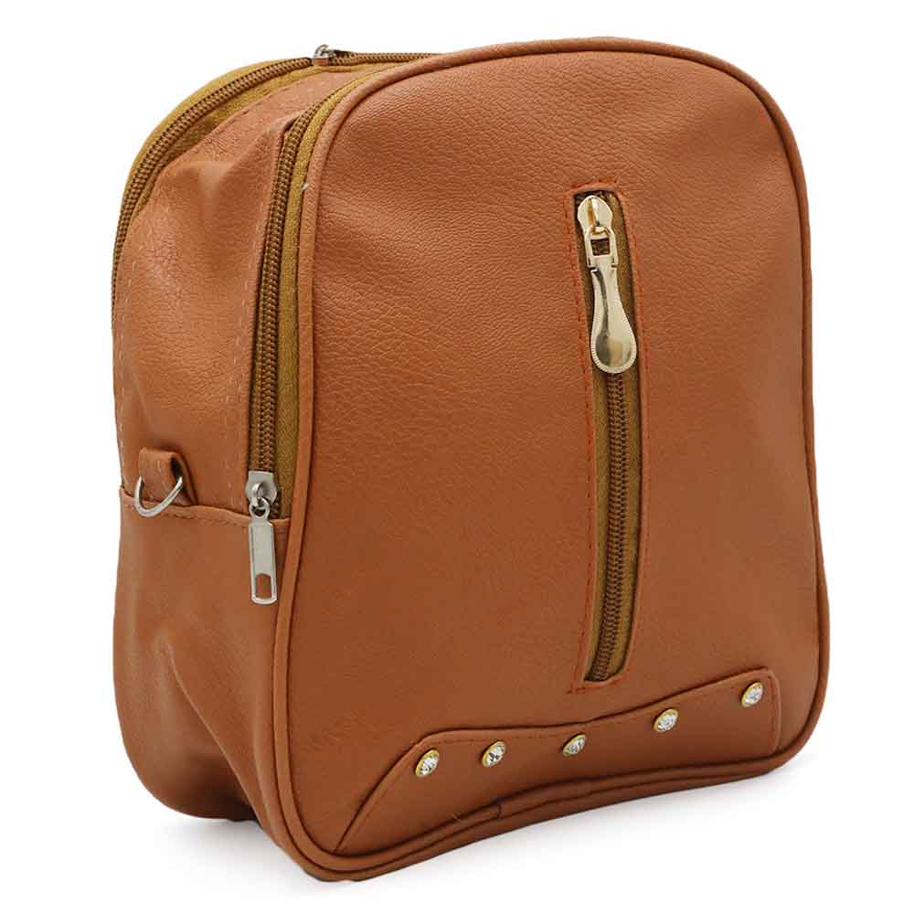 Girls Bag - Brown, Kids Bags, Chase Value, Chase Value