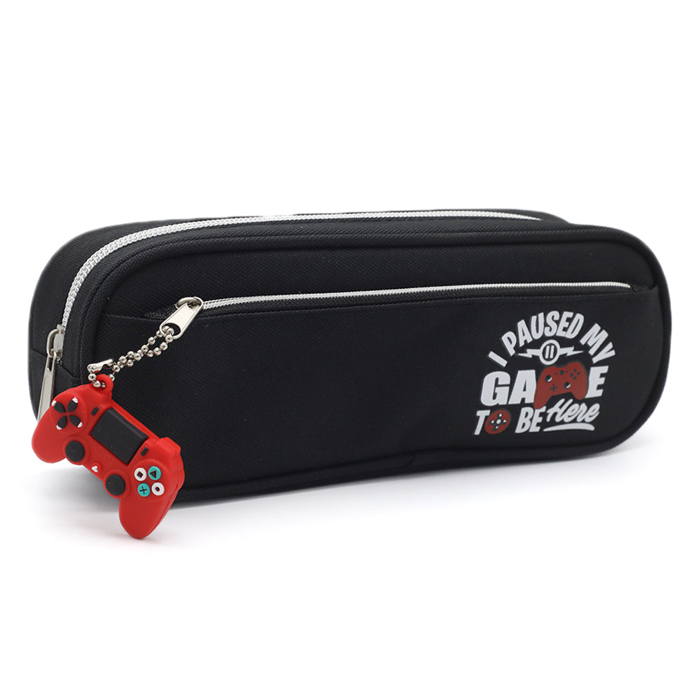 Pencil Pouch - Black, Pencil Boxes & Stationery Sets, Chase Value, Chase Value
