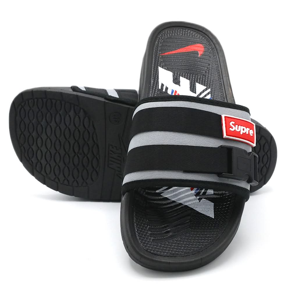 Men's Slider - Grey, Men's Slippers, Chase Value, Chase Value