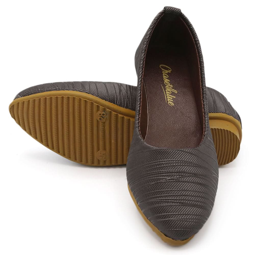 Girls Pumps - Brown, Girls Pump, Chase Value, Chase Value