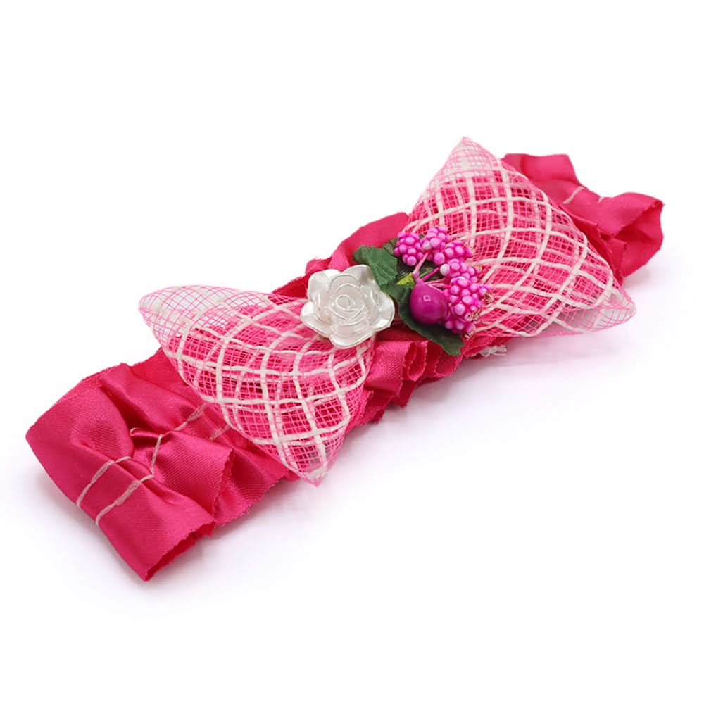 Girls Matha Patti - Dark Pink, Girls Hair Accessories, Chase Value, Chase Value