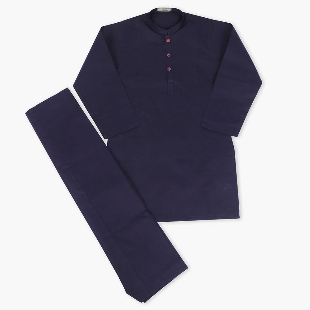 Boys Mashriq Shalwar Suit - Navy Blue, Boys Shalwar Kameez, Chase Value, Chase Value