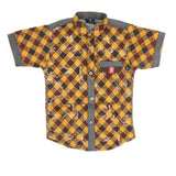 Boys Half Sleeves Casual Shirt - Brown, Kids, Boys Shirts, Chase Value, Chase Value