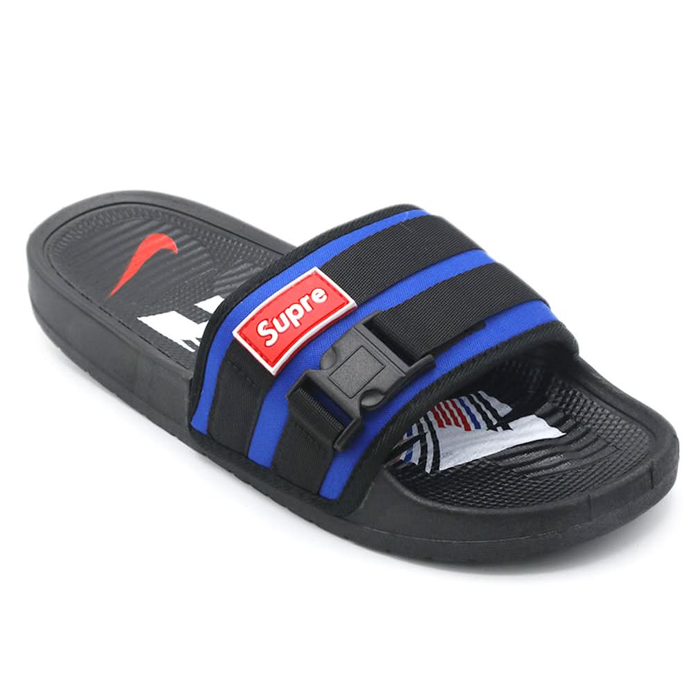 Men's Slider - Blue, Men's Slippers, Chase Value, Chase Value