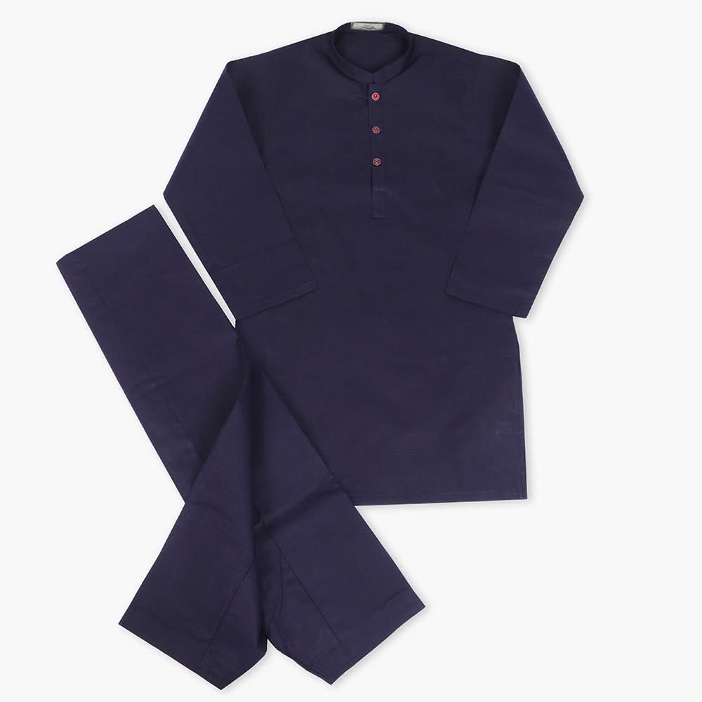 Boys Mashriq Shalwar Suit - Navy Blue, Boys Shalwar Kameez, Chase Value, Chase Value