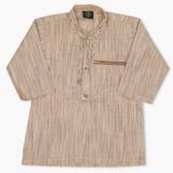Newborn Boys Shalwar Suit - Light Brown, Newborn Boys Shalwar Suits, Chase Value, Chase Value