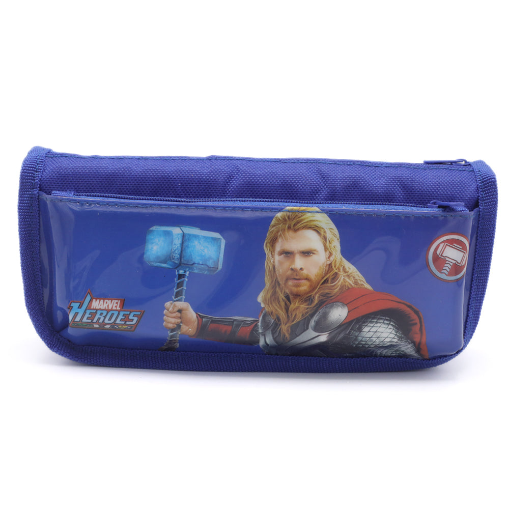 Pencil Pouch - Blue, Pencil Boxes & Stationery Sets, Chase Value, Chase Value