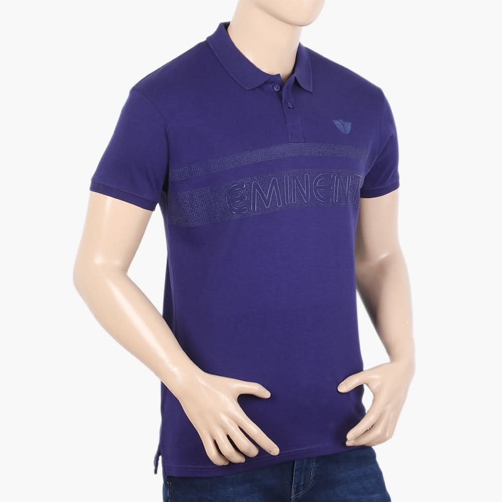Eminent Men's Half Sleeves Polo T-Shirt - Dark Purple  Chase Value