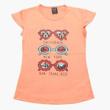 Boys Half Sleeves T-Shirt - Peach, Boys T-Shirts, Chase Value, Chase Value