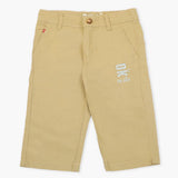 Boys Cotton Short - Khaki, Boys Pants, Chase Value, Chase Value