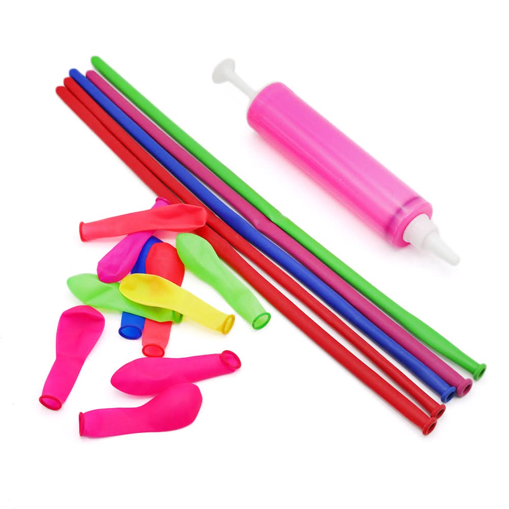 Balloon Air Pump - Pink, Balloons & Bubble Toys, Chase Value, Chase Value
