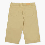 Boys Cotton Short - Khaki, Boys Pants, Chase Value, Chase Value