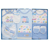 Newborn Gift Set 12Pcs - Blue, Kids, Gift Set, Chase Value, Chase Value