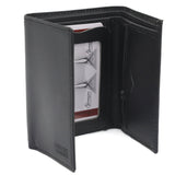 Men's Leather Wallet - Black, Men's Wallets, Chase Value, Chase Value