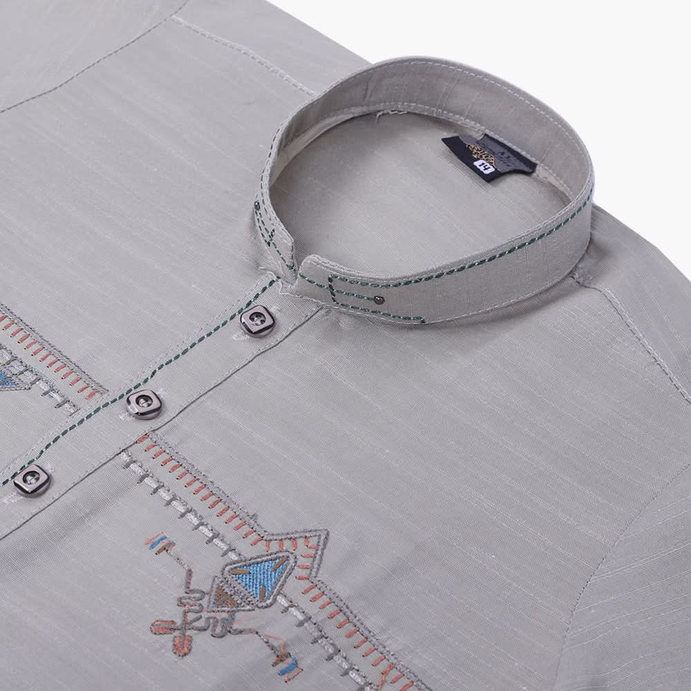 Boys Embroidered Shalwar Suit - Light Green, Boys Shalwar Kameez, Chase Value, Chase Value