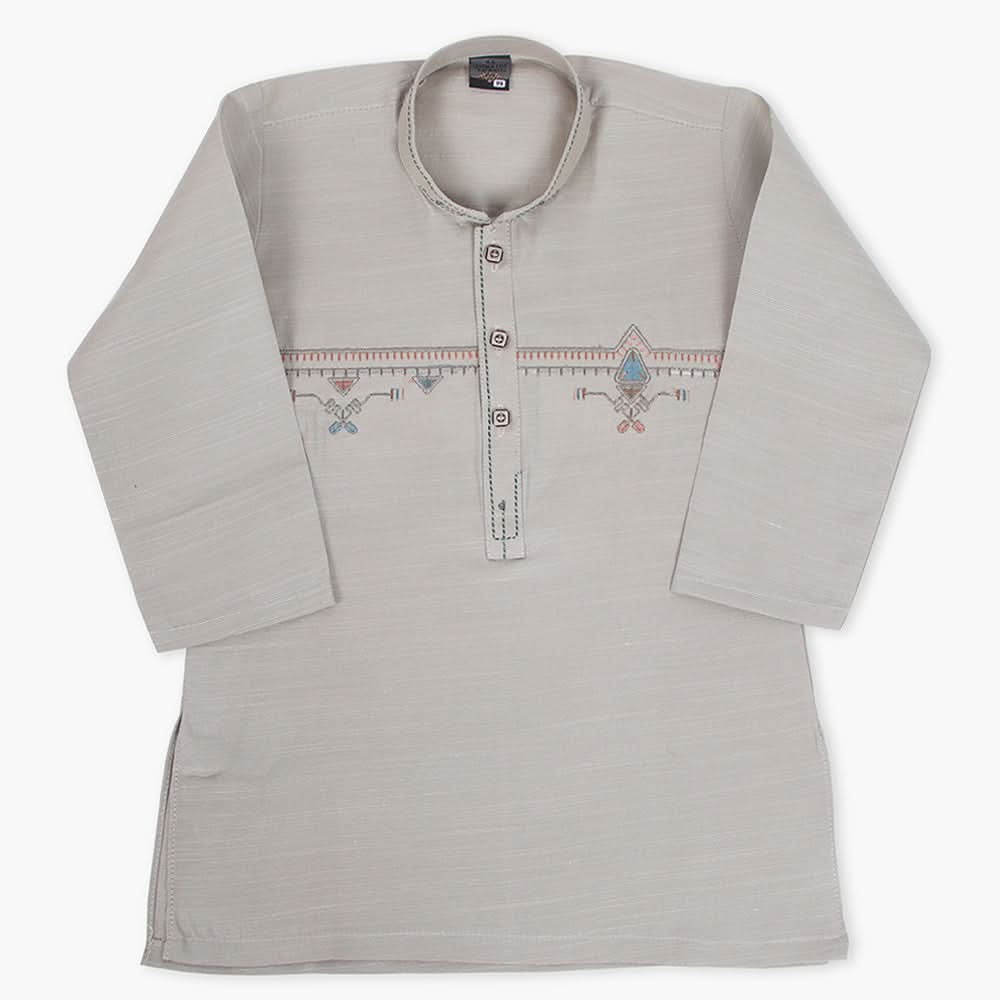 Boys Embroidered Shalwar Suit - Light Green, Boys Shalwar Kameez, Chase Value, Chase Value