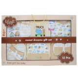 Newborn Gift Set 12Pcs - Beige, Kids, Gift Set, Chase Value, Chase Value