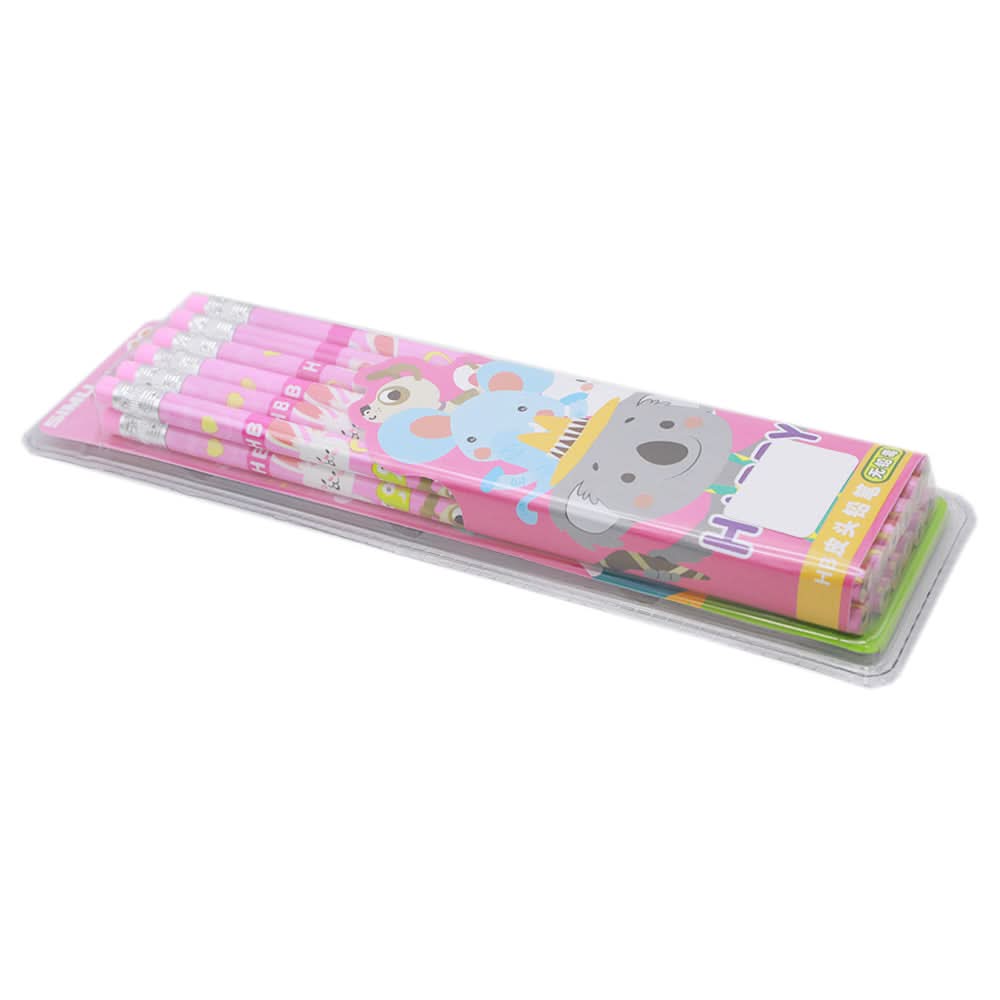 Pencil  Set - Pink, Pencil Boxes & Stationery Sets, Chase Value, Chase Value