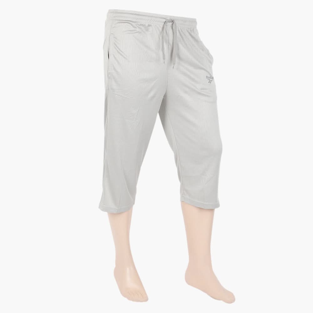 Men's Plain 3Qtr - Light Grey, Men's Shorts, Chase Value, Chase Value