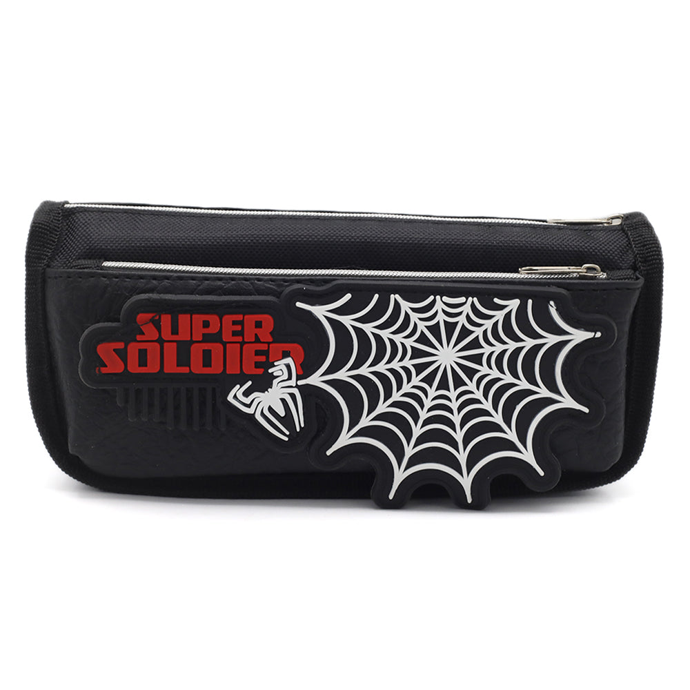 Pencil Pouch - Black, Pencil Boxes & Stationery Sets, Chase Value, Chase Value