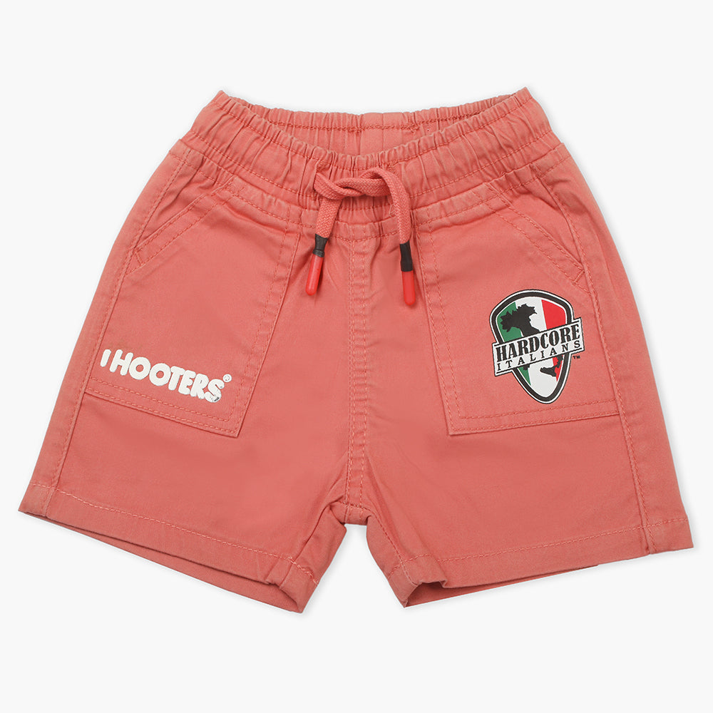 Boys Cotton Shorts - Peach, Boys Shorts, Chase Value, Chase Value