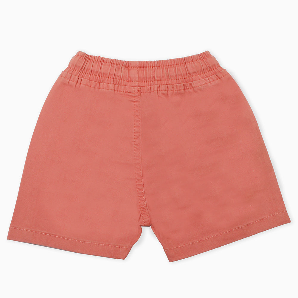 Boys Cotton Shorts - Peach, Boys Shorts, Chase Value, Chase Value