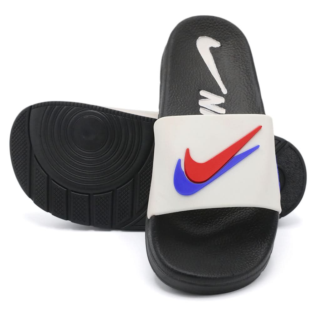 Men's Slider - White, Men's Slippers, Chase Value, Chase Value