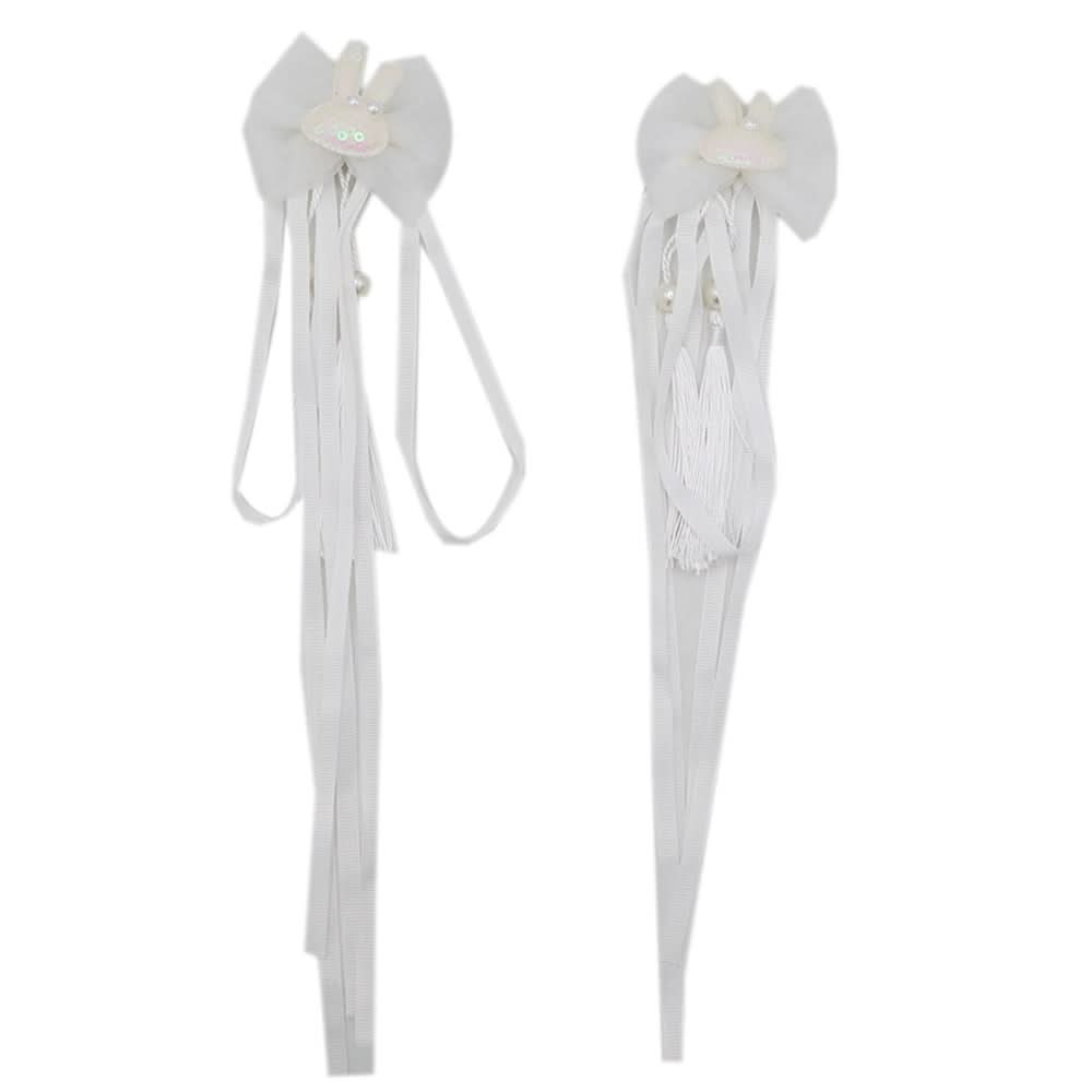 Girls Hair Pin - White, Girls Hair Accessories, Chase Value, Chase Value