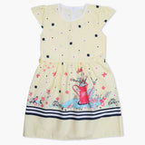 Girl's Cotton Frock - Lemon, Girls Frocks, Chase Value, Chase Value