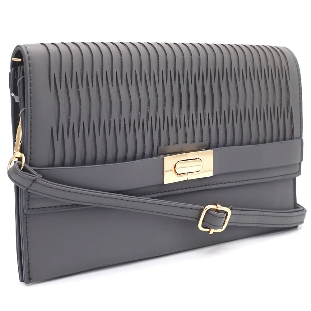 Women's Clutch - Grey, Women Clutches, Chase Value, Chase Value