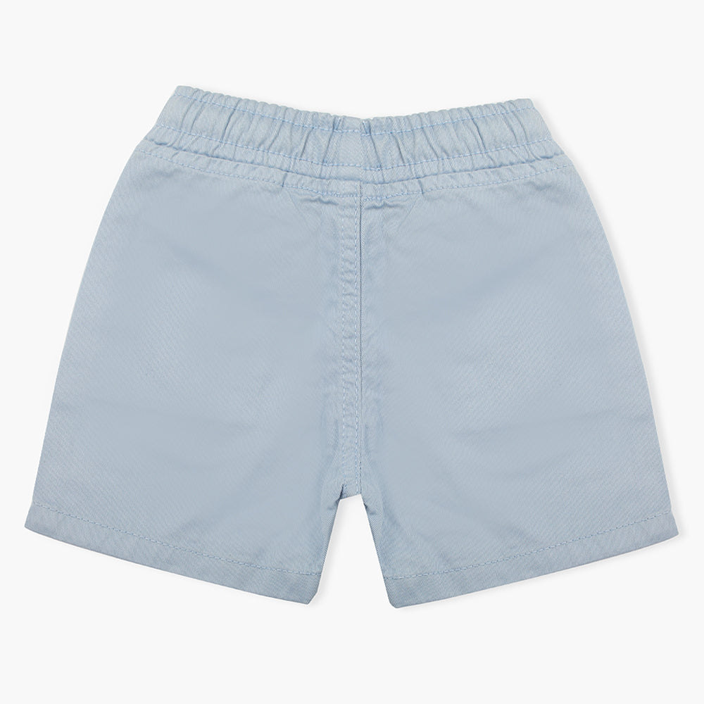 Boys Cotton Shorts - Light Blue, Boys Shorts, Chase Value, Chase Value