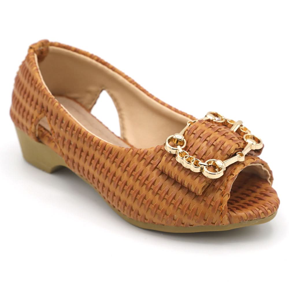 Girls Heels - Mustard, Girls Heels, Chase Value, Chase Value