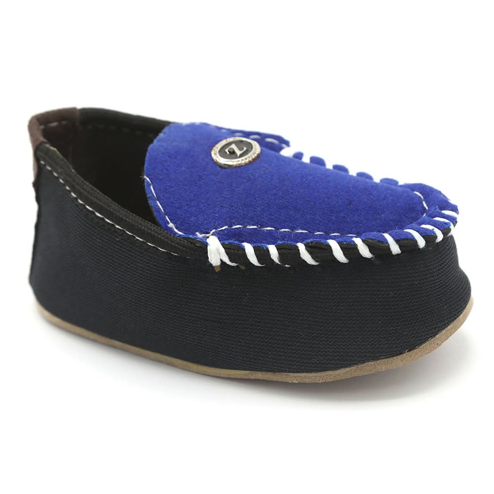 Newborn Boys Loafer - Royal Blue, Newborn Caps, Shoes & Socks, Chase Value, Chase Value