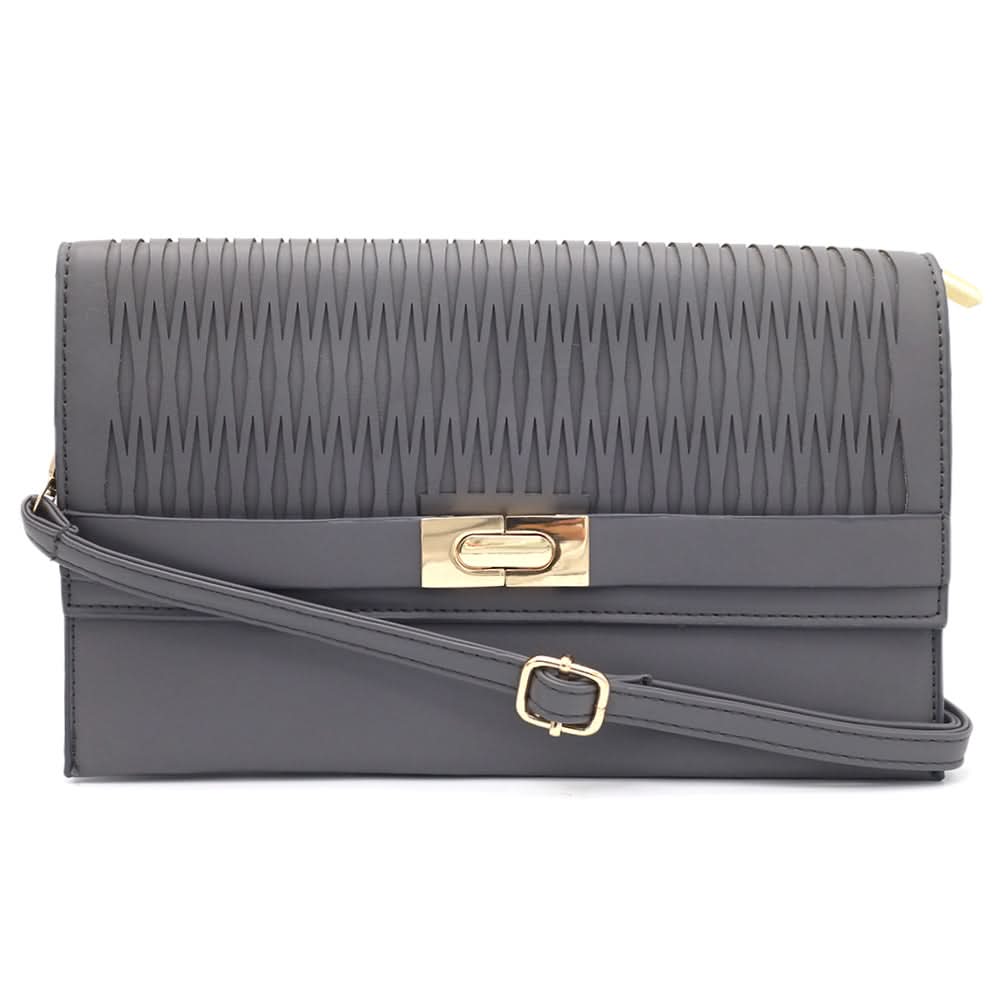 Women's Clutch - Grey, Women Clutches, Chase Value, Chase Value