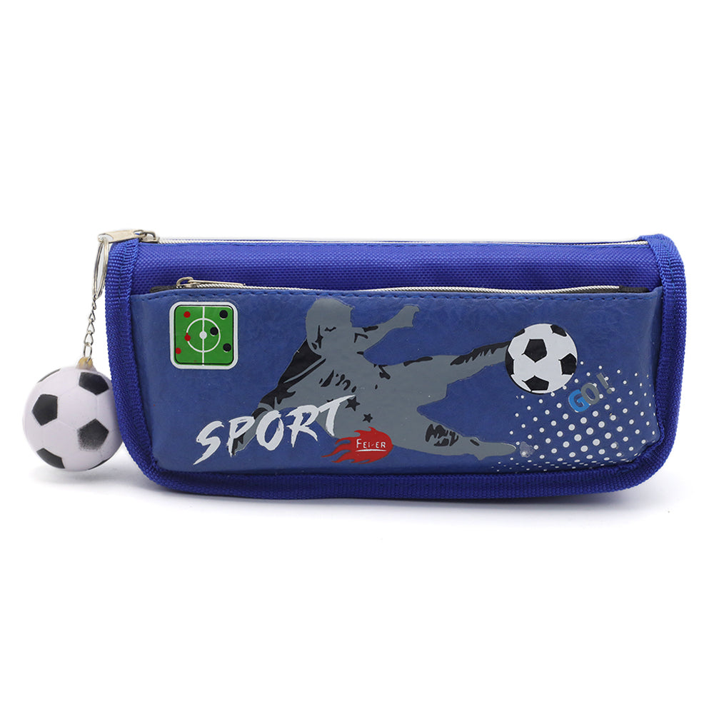 Pencil Pouch - Dark Blue, Pencil Boxes & Stationery Sets, Chase Value, Chase Value