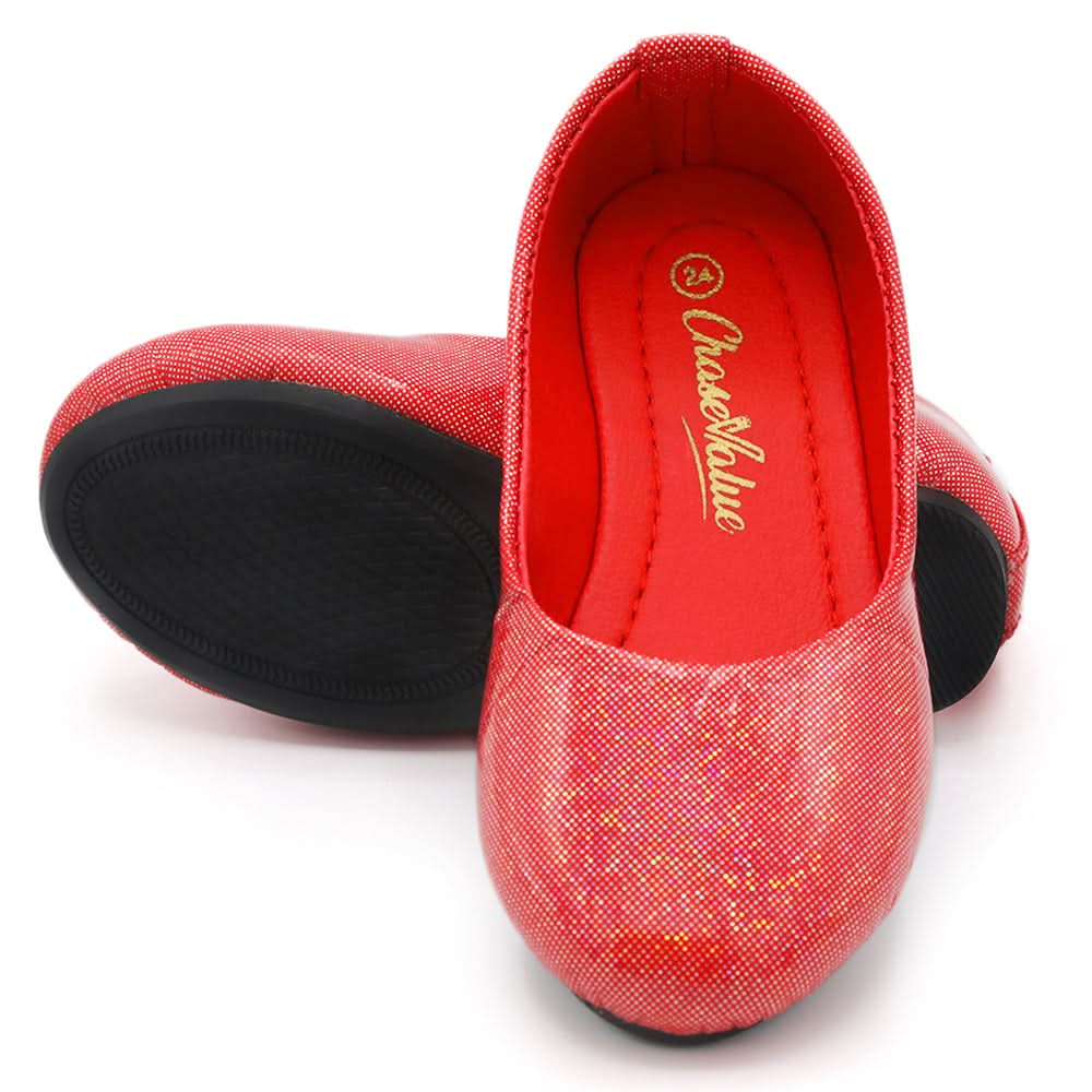 Girls Pumps - Red, Girls Pump, Chase Value, Chase Value