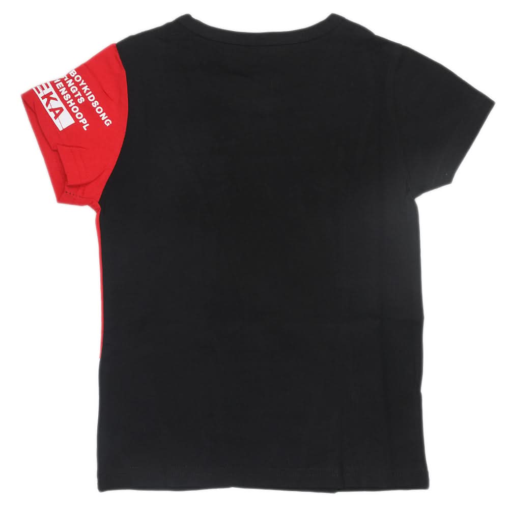 Boys Half Sleeves T-Shirt - Black, Kids, Boys T-Shirts, Chase Value, Chase Value