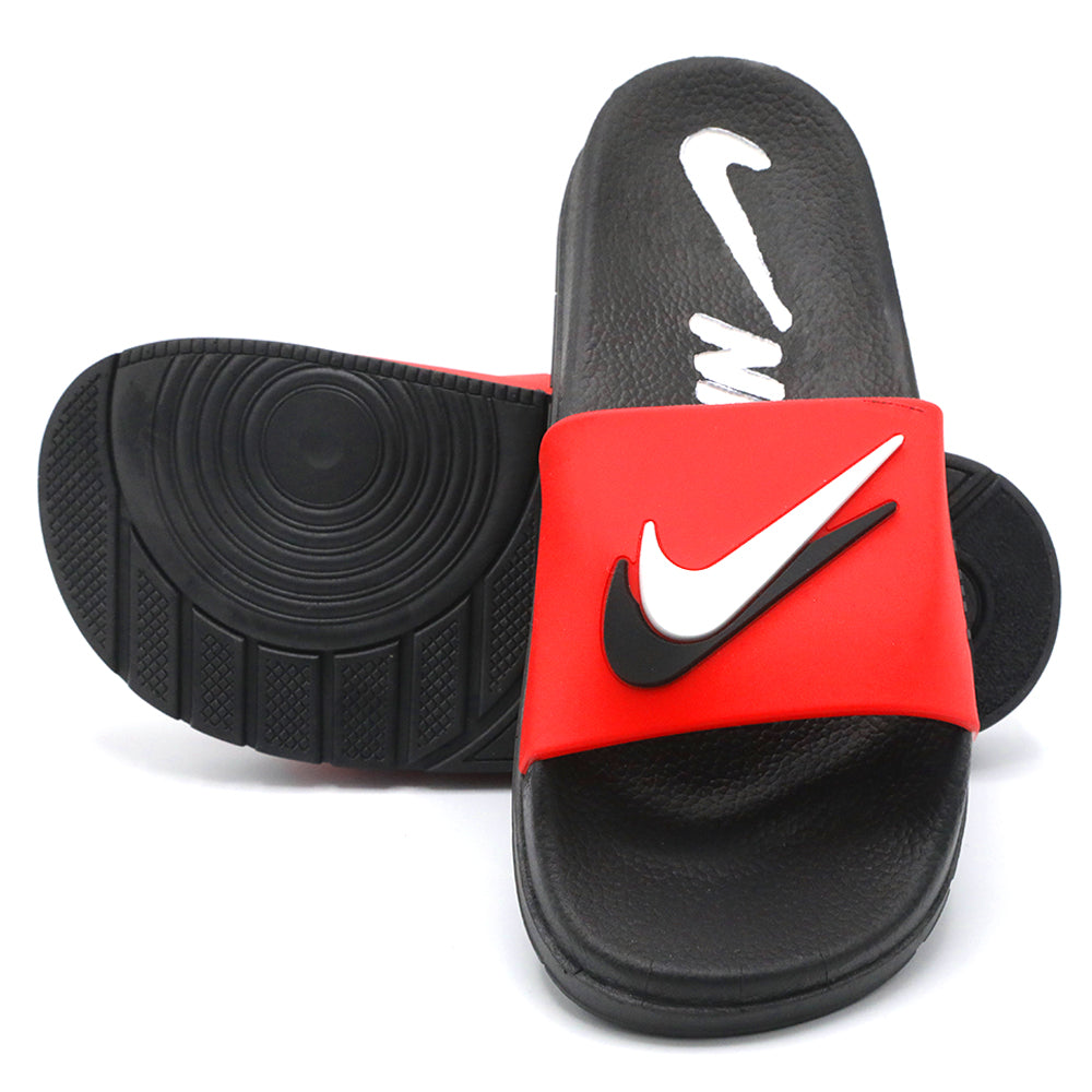 Men's Slider - Red, Men's Slippers, Chase Value, Chase Value