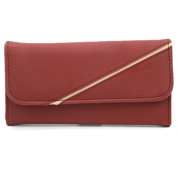 Women's Wallet - Maroon, Women, Wallets, Chase Value, Chase Value