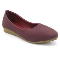 Girls Pumps - Maroon, Girls Pump, Chase Value, Chase Value