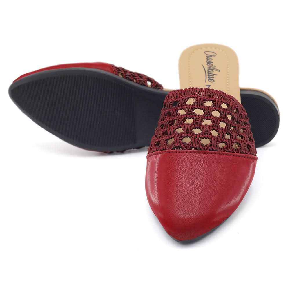Women's Slipper - Maroon, Women Slippers, Chase Value, Chase Value