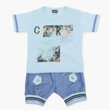 Boys Half Sleeves Suit - Blue, Boys Sets & Suits, Chase Value, Chase Value