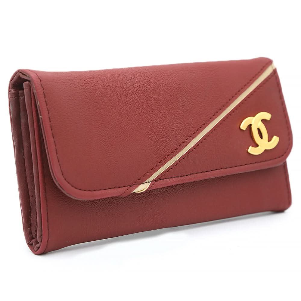 Women's Wallet - Maroon, Women, Wallets, Chase Value, Chase Value