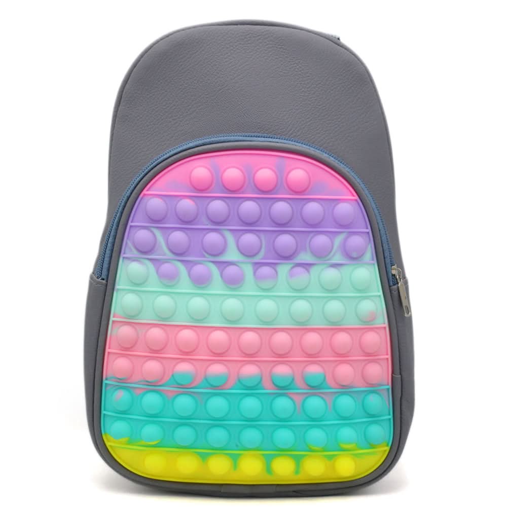 Pop It Bag Pack - Grey, School Bags, Chase Value, Chase Value