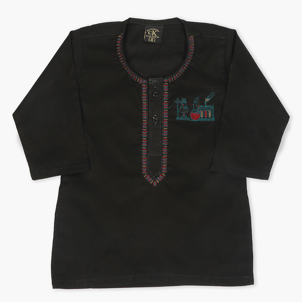 Newborn Boys Shalwar Suit - Black, Newborn Boys Shalwar Suits, Chase Value, Chase Value