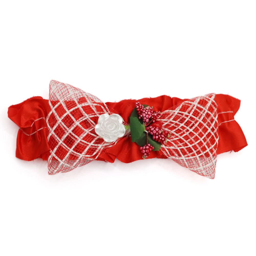 Girls Matha Patti - Red, Girls Hair Accessories, Chase Value, Chase Value