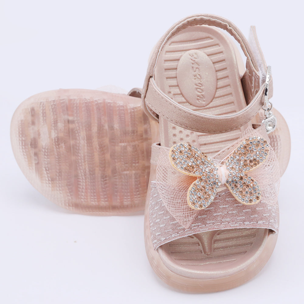 Girls Sandal - Peach, Girls Sandals, Chase Value, Chase Value