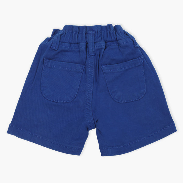 Eminent Newborn Girls Cotton Short - Royal Blue, Newborn Girls Shorts Skirts & Pants, Eminent, Chase Value